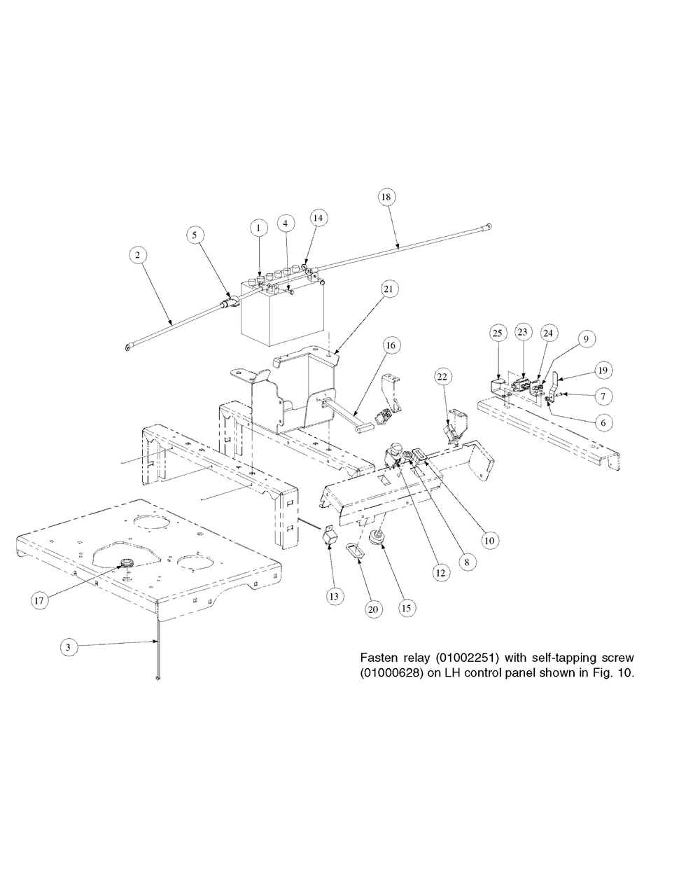 Electrical Assembly Honda Diagram and Parts List for M48-HN 53BB5E6V750-20-HP-OHV Cub Cadet Lawn Tractor